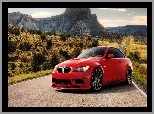 Kanion, BMW M3, Droga